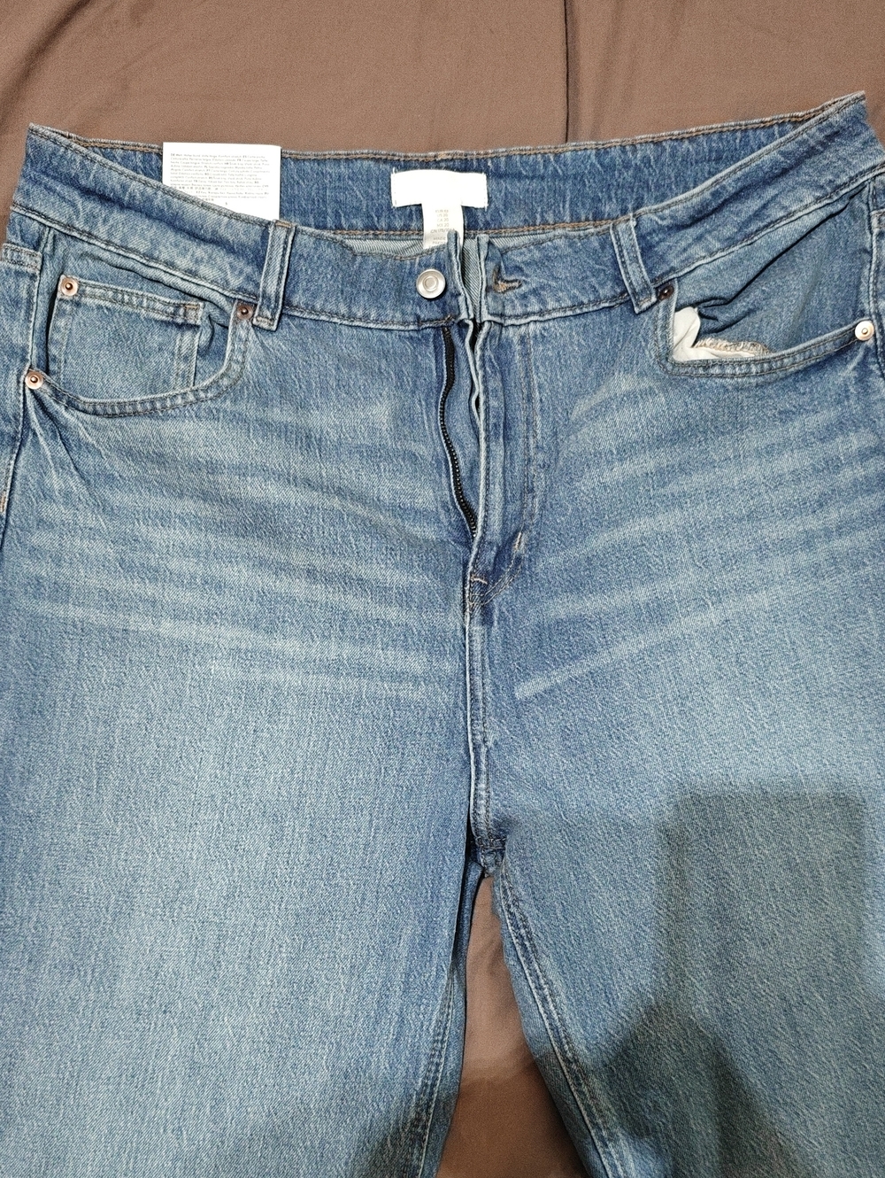 H&M Light Blue Straight Leg Jeans